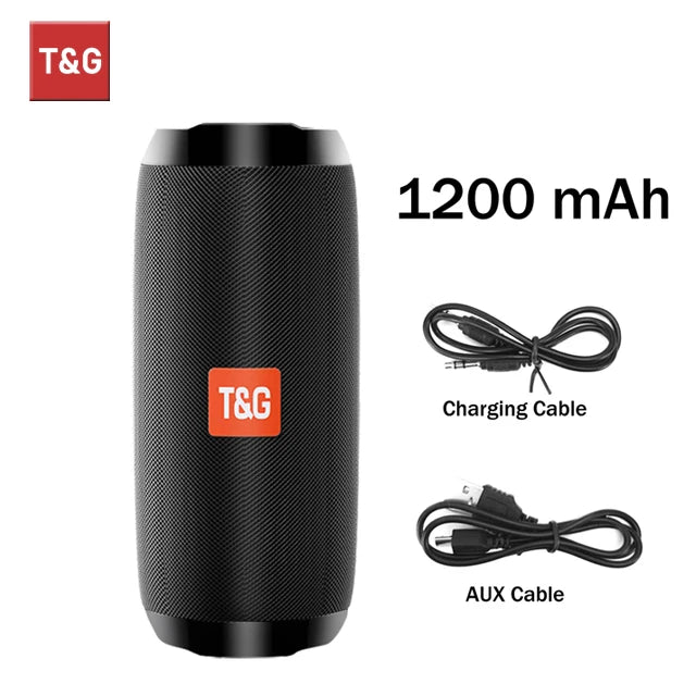 Bluetooth Speaker T&G TG117 Portable TWS