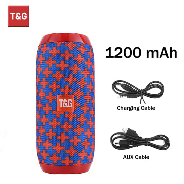 Bluetooth Speaker T&G TG117 Portable TWS