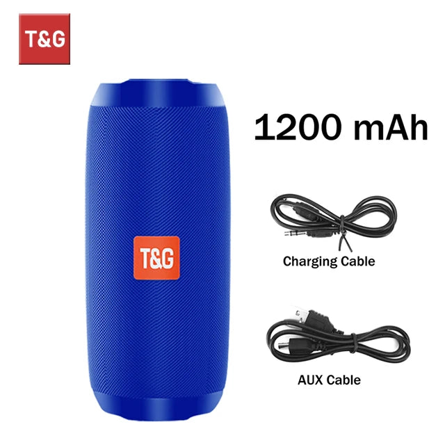 Bluetooth Speaker T&G TG117 Portable TWS