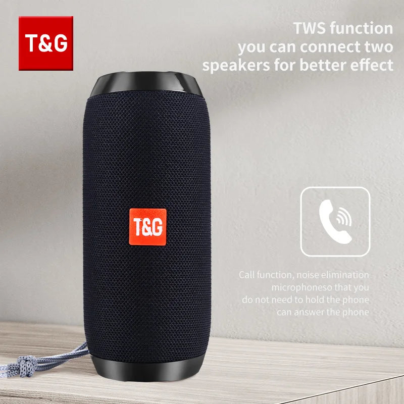 Bluetooth Speaker T&G TG117 Portable TWS
