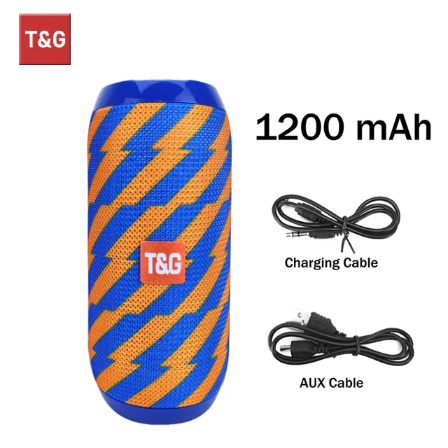 Bluetooth Speaker T&G TG117 Portable TWS