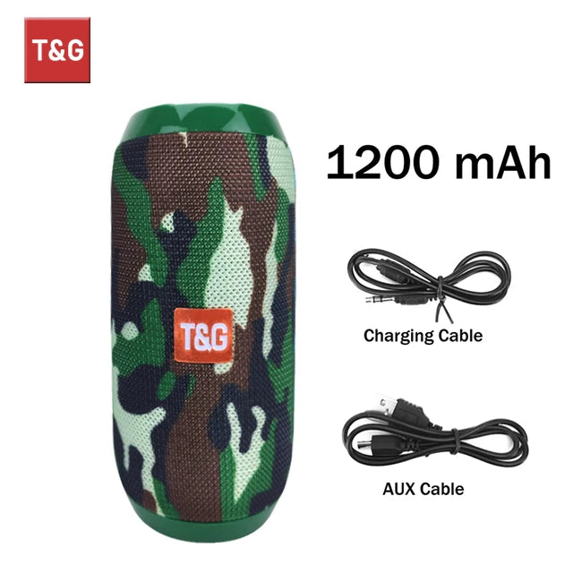 Bluetooth Speaker T&G TG117 Portable TWS