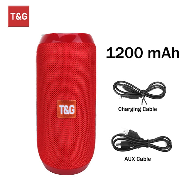 Bluetooth Speaker T&G TG117 Portable TWS